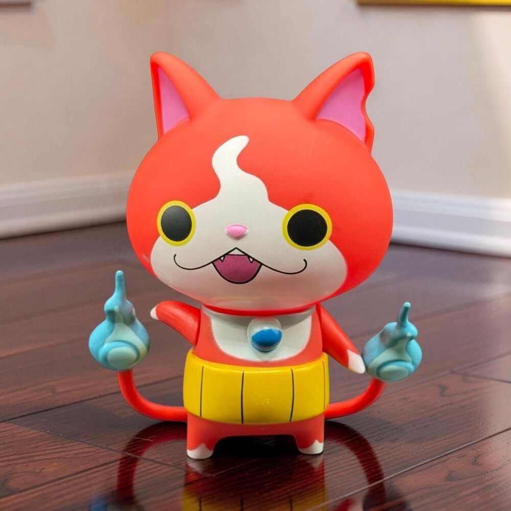 Yo-Kai Watch Jibanyan Vinyl Action Figure Mood Reveal Toy Hasbro 5” Toy A63